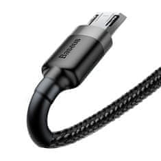 BASEUS Kabel USB-Mikro USB Cafule 2,4A 0,5 m (sivo-črn)