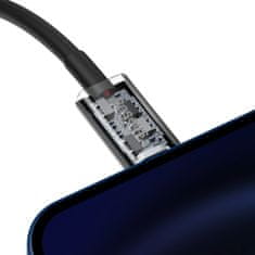 BASEUS Kabel USB-C na Lightning Superior Series, 20W, PD, 2m (črn)