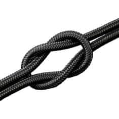 BASEUS Kabel USB 3v1 USB-C / Lightning / Micro 3A 1,2 m (črn)