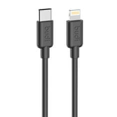 Budi Kabel USB-C na Lightning Budi 230TL, 20W, 1,2 m, (črn)