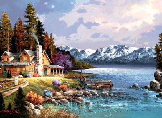 AnaTolian Puzzle Planinska koča 500 kosov
