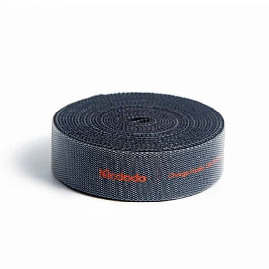 Mcdodo Velcro trak, organizator kablov Mcdodo VS-0960 1m (črn)