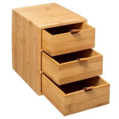 5Five® Bambusov organizator s 3 predali