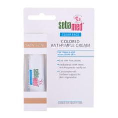 Sebamed Clear Face Colored Anti-Pimple Cream tonirajoča antibakterijska krema proti aknam 10 ml
