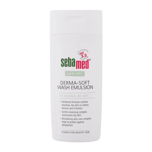 Sebamed Anti-Dry Derma-Soft Wash Emulsion čistilna emulzija za telo in obraz za ženske