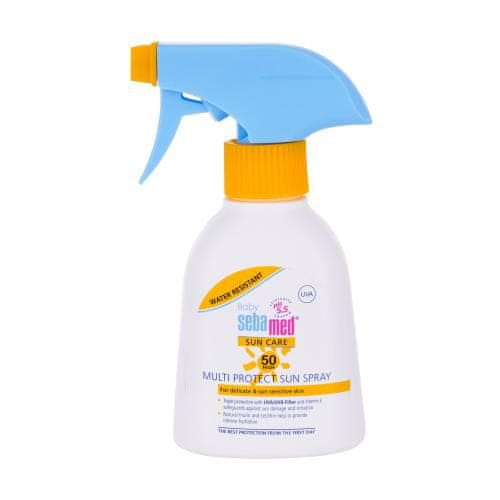 Sebamed Baby Sun Care Multi Protect Sun Spray SPF50 sprej za sončenje za občutljivo otroško kožo 200 ml