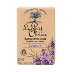 Le Petit Olivier Lavender Extra Mild Soap naravno trdo milo za roke 250 g za ženske