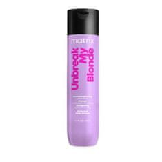 Matrix Unbreak My Blonde Bond Strengthening Shampoo 300 ml krepitven šampon za poškodovane svetle lase za ženske