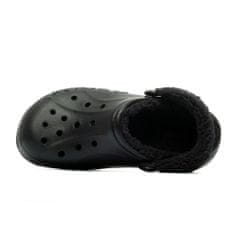 Crocs Cokle črna 37 EU Baya Lined Fuzz Strap Clog
