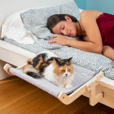 slomart viseča mrežasta postelja za mačke hamacat innovagoods