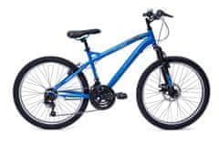 HUFFY Gorsko kolo Extent 24", Shimano TZ 31, kobaltno modra