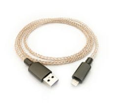 MXM Kabel za polnjenje in sinhronizacijo USB/Lightning za Apple z osvetlitvijo, 1 meter