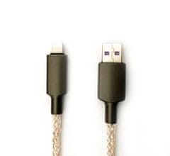MXM Kabel za polnjenje in sinhronizacijo USB/Lightning za Apple z osvetlitvijo, 1 meter