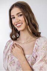 Emily Westwood Dostojna pozlačena zapestnica iz rožnatega zlata EWB23021G