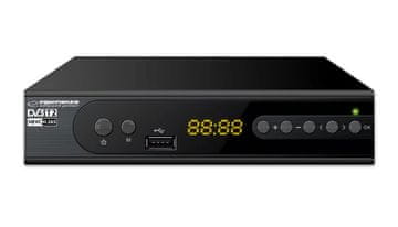 Esperanza ev106p digitalni tuner dvb-t2 h.265/hevc ev106p