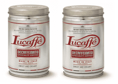 Lucaffé Brezkofeinska mleta kava, Decaffeinato Specialty, paket 2x 250 g, v pločevinki