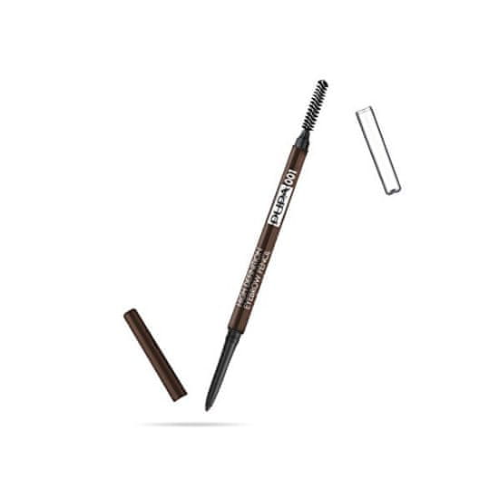 Pupa Avtomatski svinčnik za obrvi z glavnikom (High Definition Eyebrow Pencil) 0,9 g