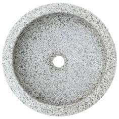 shumee Nadpultni umivalnik siv okrogel Φ41x14 cm keramika