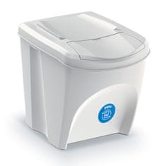 botle Komplet zabojnikov za odpadke ECO sistem ločevanja odpadkov - 3x25L v Pepelno bela barva