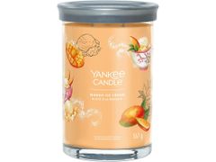 Yankee Candle Dišeča sveča Signature Tumbler in glass large Mango Ice Cream 567g