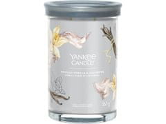 Yankee Candle Dišeča sveča Signature Tumbler v stekleni posodi velika Smoked Vanilla &amp