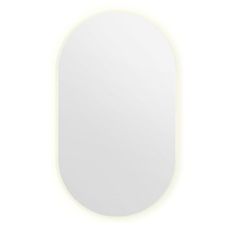 tulup.si Ovalno ogledalo z led osvetlitvijo 52x90 cm Nevtralna svetloba