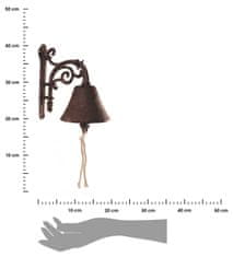 Esschert Design Dekorativni litoželezni zvonec