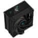 DEEPCOOL hladilnik AK400 Digital / 120mm ventilator / 4x toplotne cevi / PWM / za Intel in AMD / popolnoma črn ( digitalni zaslon