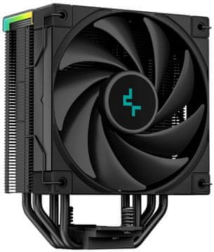 DEEPCOOL hladilnik AK400 Digital / 120mm ventilator / 4x toplotne cevi / PWM / za Intel in AMD / popolnoma črn ( digitalni zaslon