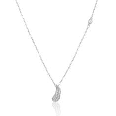 JVD Decentna srebrna ogrlica s cirkoni SVLN0300XE9BI42