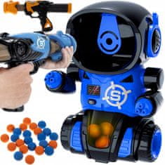 Kruzzel Elektronska arkadna igra lačni robot tarča + žogice in puške
