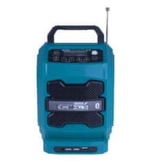 Dedra Sas+all PRO 18V akumulatorski FM radio Bluetooth 4.2 USB AUX