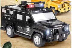 Kruzzel Elektronski sef za varčevanje PIN odpiranje – policijski avto