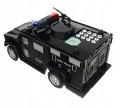 Kruzzel Elektronski sef za varčevanje PIN odpiranje – policijski avto