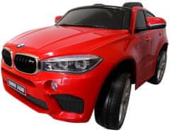 Bmw X6M rdeča Mehka kolesa Eva, mehki sedež Licenca