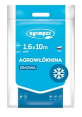 Agrimpex Debel zimski agrotekstil 1,6 m x 10 m bele barve