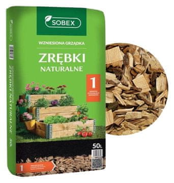 shumee Lesni sekanci za okrasno vrtno gredo 50L