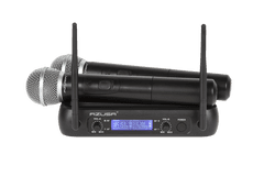 Azusa mikrofon vhf 2 kanala wr-358ld (2 x ročni mikrofon)