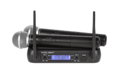 shumee VHF mikrofon 2 kanala WR-358LD (2 x ročni mikrofon)