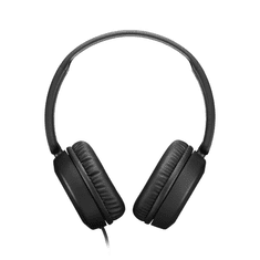 JVC has-31 be žične slušalke v ušesa z daljinskim upravljalnikom in mikrofonom črne barve