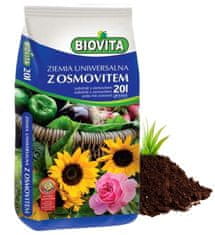 BioVita Univerzalna zemlja za rože z osmovitom 20 l
