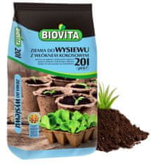 BioVita Zemljo za setve s kokosovimi vlakni 20l