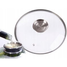 Northix Enolončnica s pokrovom - aluminij - 5,7 l 