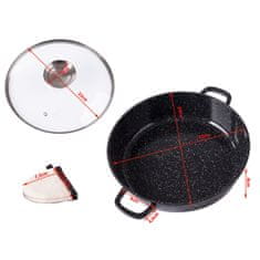 Northix Enolončnica s pokrovom - aluminij - 5,7 l 
