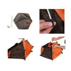 Northix Pasji šotor - zaščita pred vetrom, soncem in dežjem - prodan naključno 