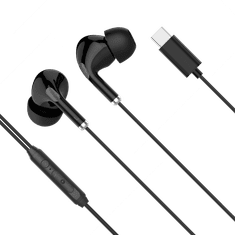 shumee Ušesne slušalke Kruger & Matz C1 z USB-C mikrofonom, črne