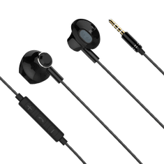 shumee Kruger&amp;Matz B2 in-ear slušalke z mikrofonom, črne