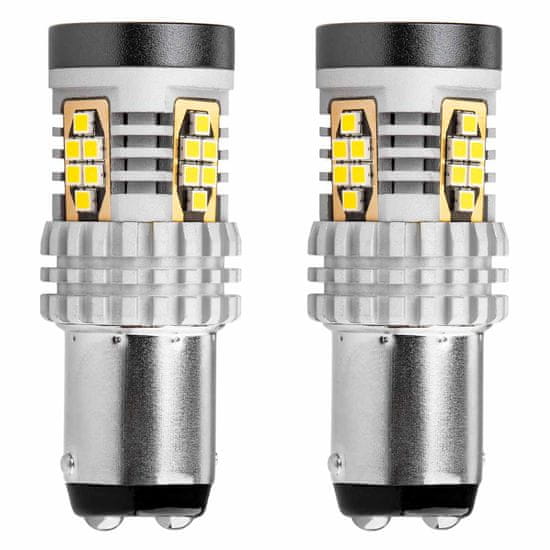 AMIO LED žarnice canbus 3020 24smd 1157 bay15d p21/5w bela