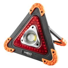 NEO baterijska svetilka + opozorilni trikotnik 2 v 1