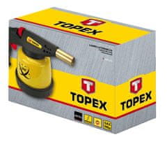 Topex plinska svetilka za spajkanje s 190 g kartušami, piezoelektrični vžig, možnost uporabe v vsakem položaju